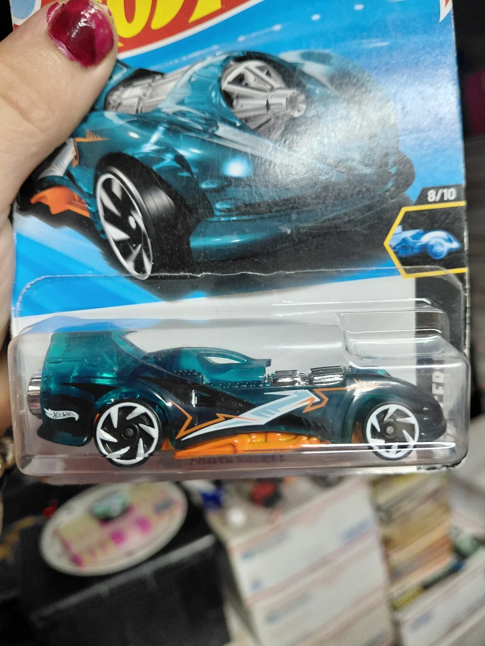 Hot Wheels Power Rocket from the 2025 HW X-Raycers series (8/10, 109/250)